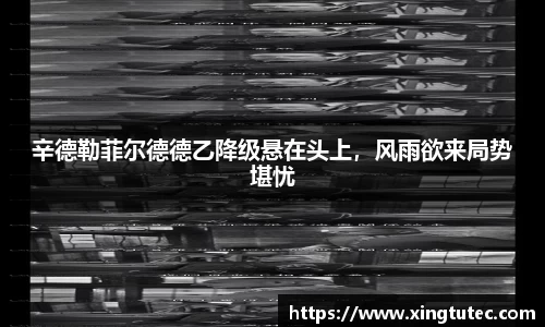 辛德勒菲尔德德乙降级悬在头上，风雨欲来局势堪忧